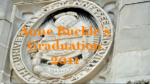 Anne Buckle UT Graduation